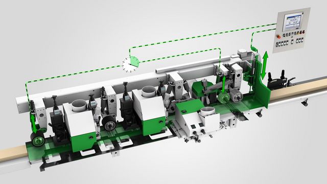 Моніторинг внутрішнього відділення верстату SOLID PROFILE P 1500